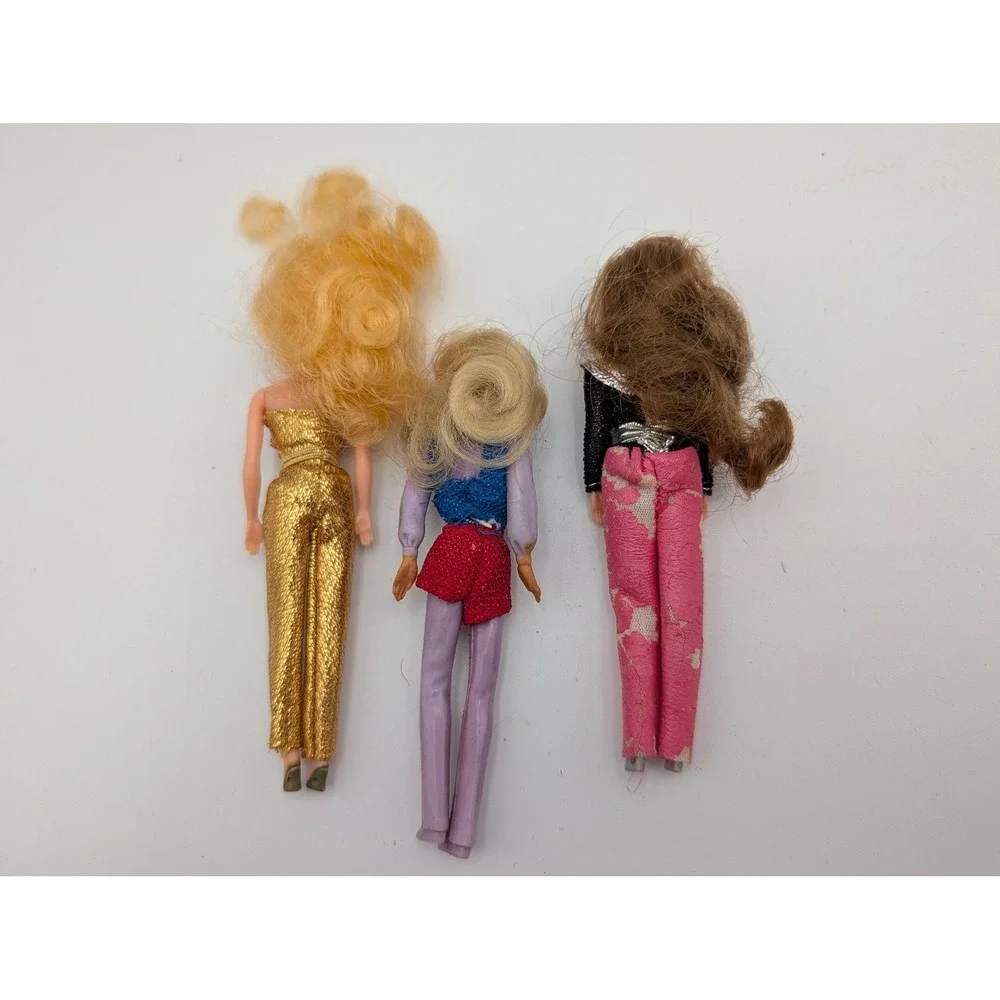 Mattel CPG Fashion Doll Lot Dazzle 5 Inch 1981